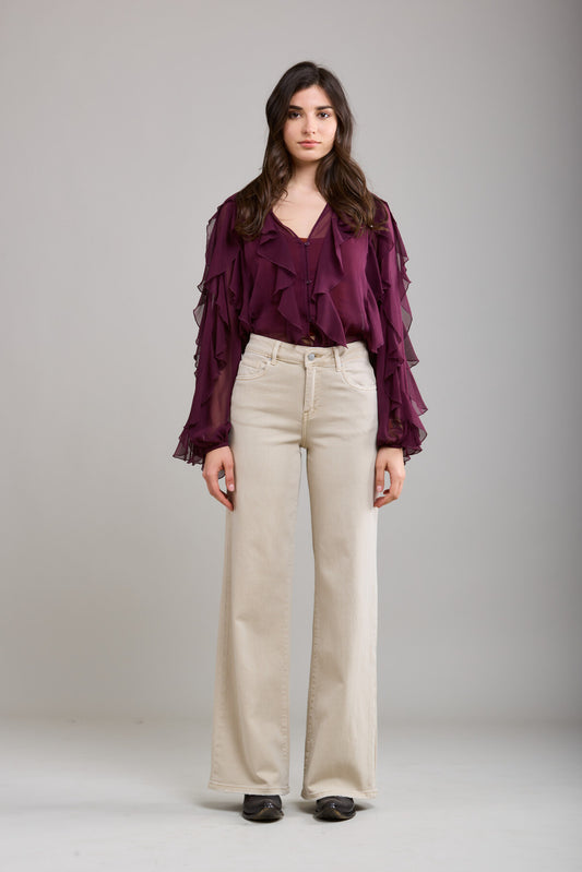 Toxik3 Wide-leg jeans - Sonia