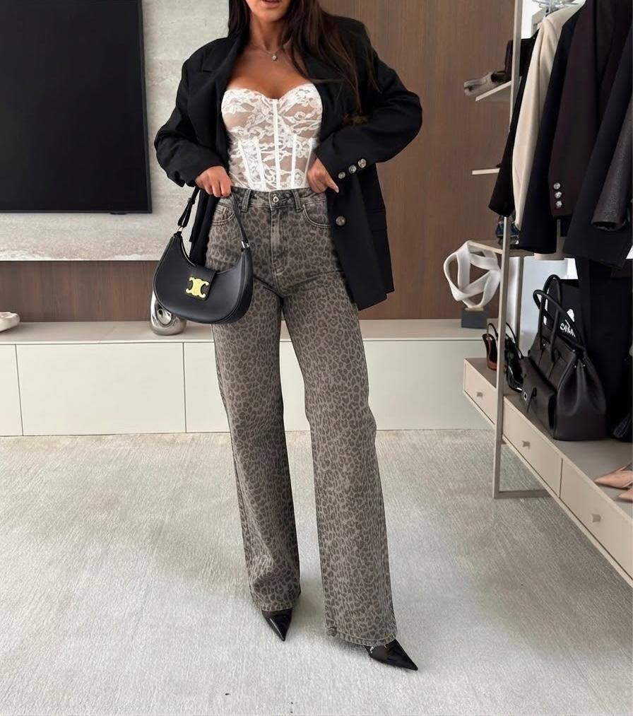 Estee Brown | Leopard Zwart