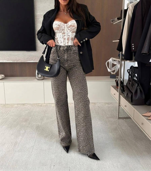 Estee Brown | Leopard Zwart