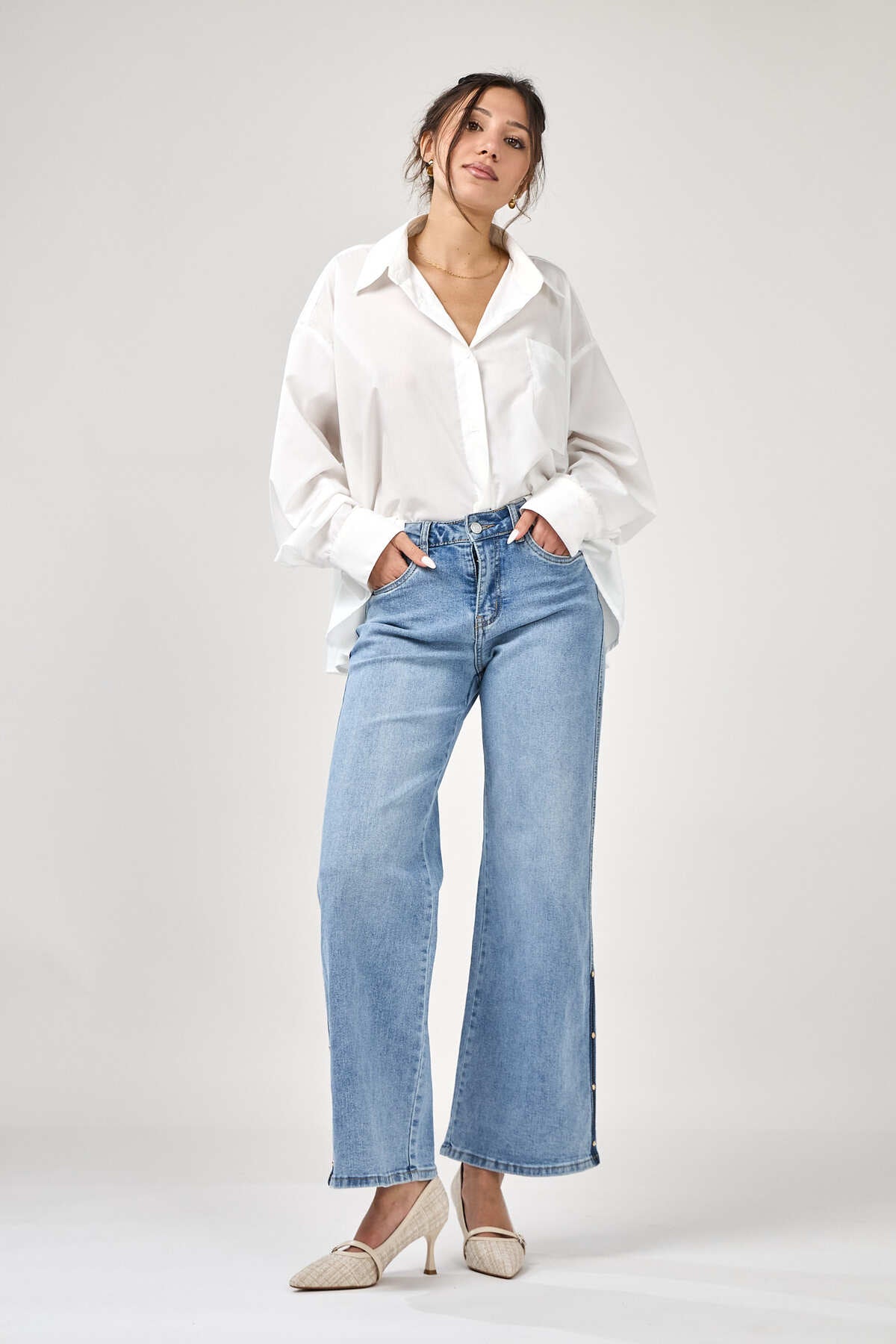 90’s vintage Wide-leg jeans