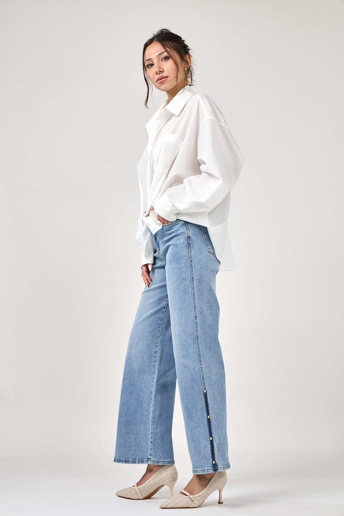 90’s vintage Wide-leg jeans