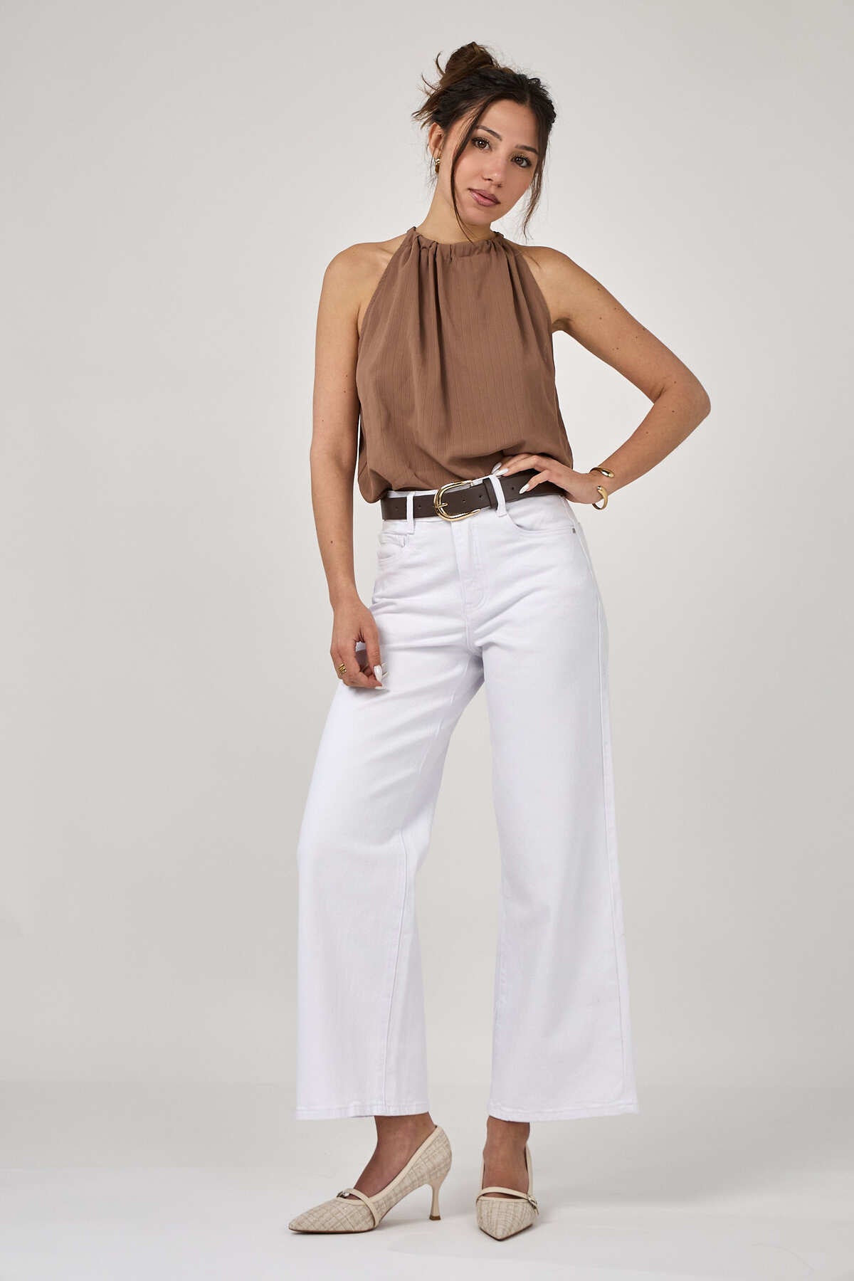 90’s Wide jeans | Wit