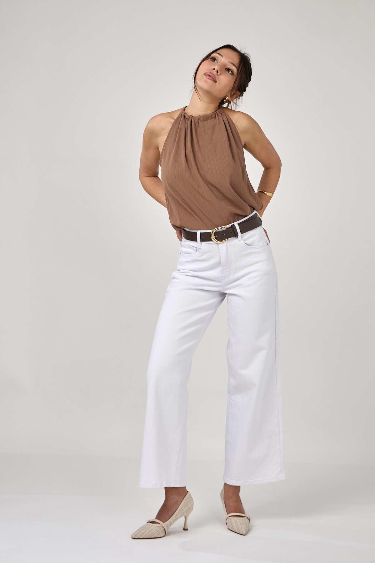 90’s Wide jeans | Wit