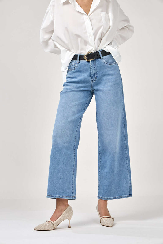 90’s vintage Wide jeans | Licht blauw