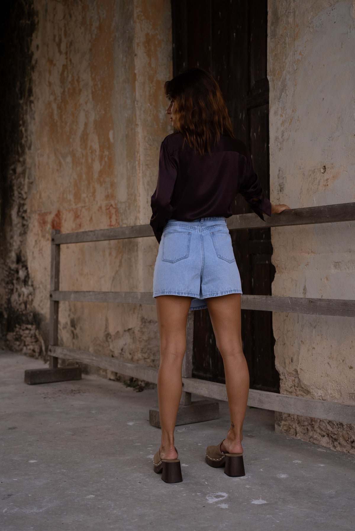 ORAIJE PARIS Broekrokje | Licht blauw