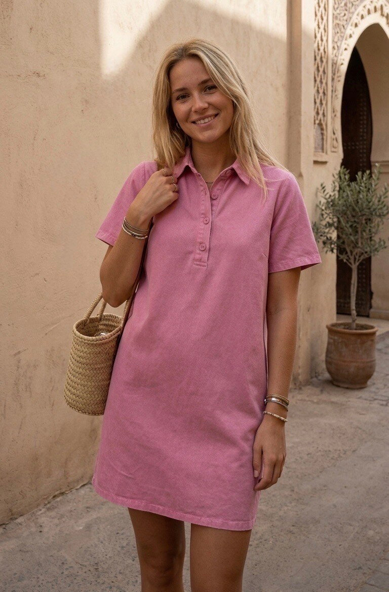 Jeanskleedje | Roos