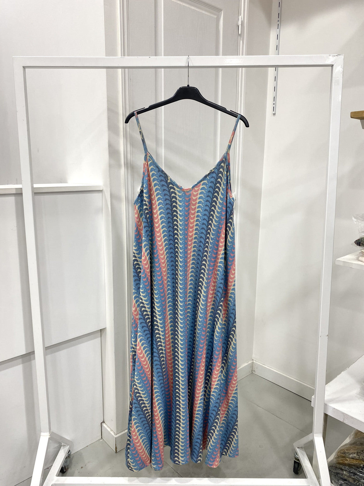 Kleedje lurex print