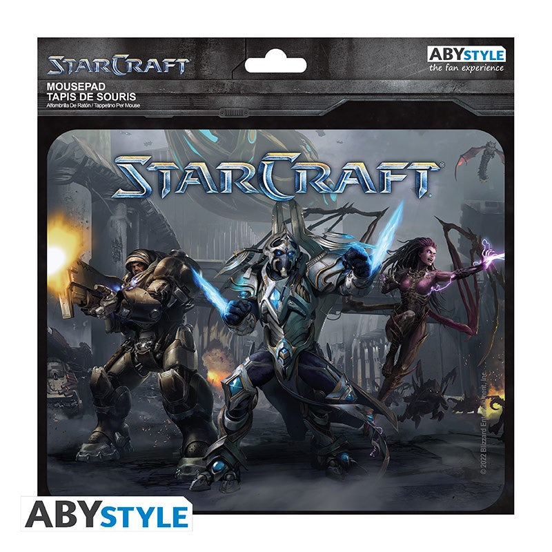 STARCRAFT - Flexible Mousepad - Artanis, Kerrigan & Raynor