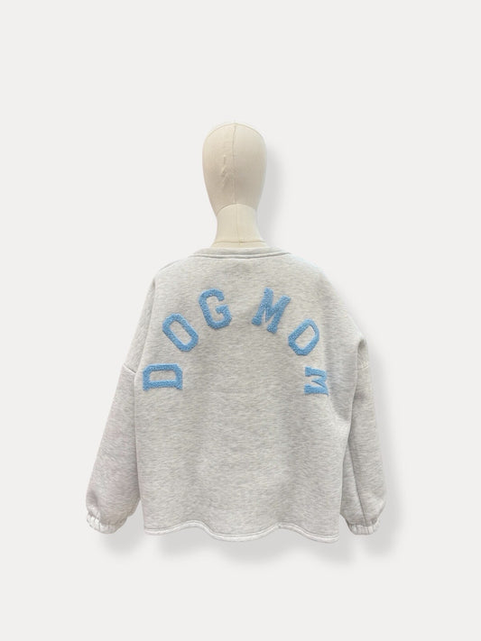 Sweater DOGMOM | Blauw