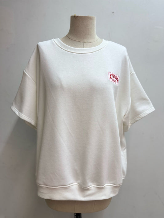 Sweatshirt Atelier Paris | Wit