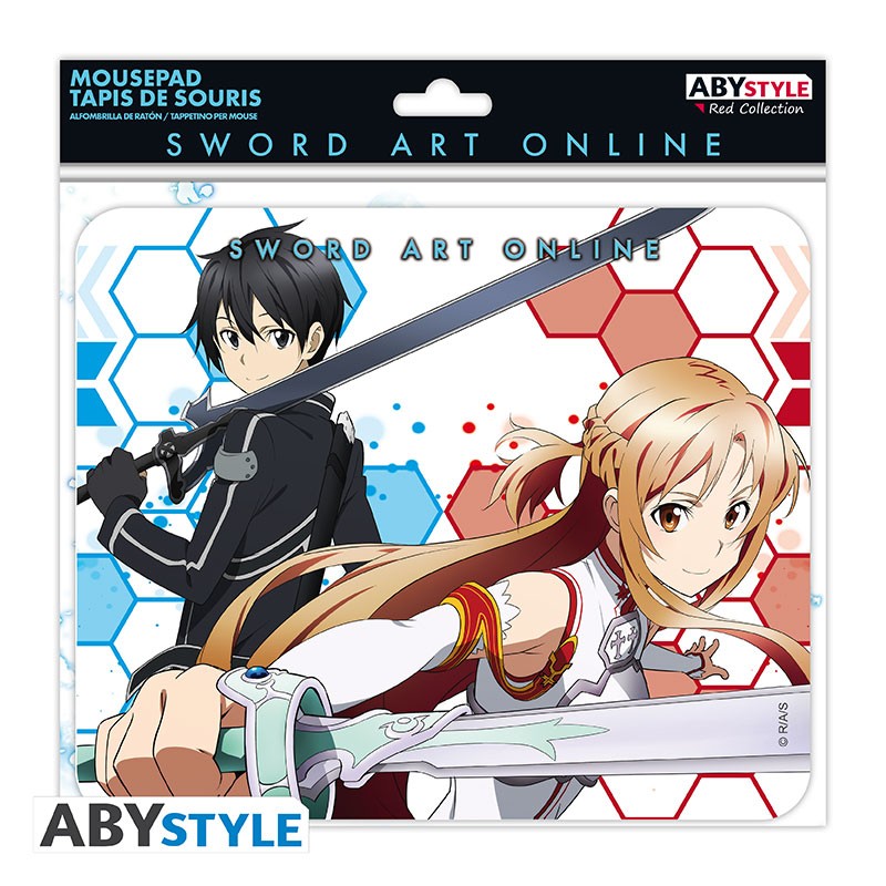 SWORD ART ONLINE - Flexible mousepad - Kirito and Asuna