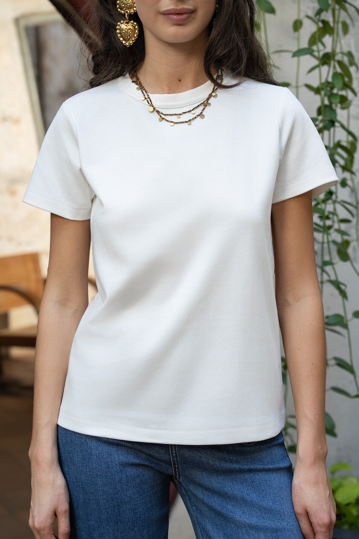 Basic T-Shirt | Wit
