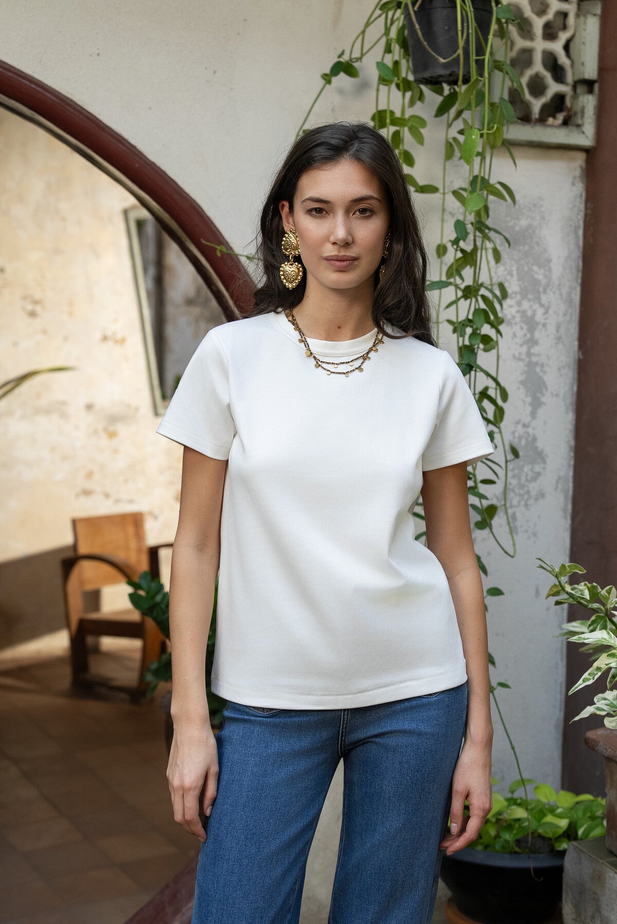 Basic T-Shirt | Wit