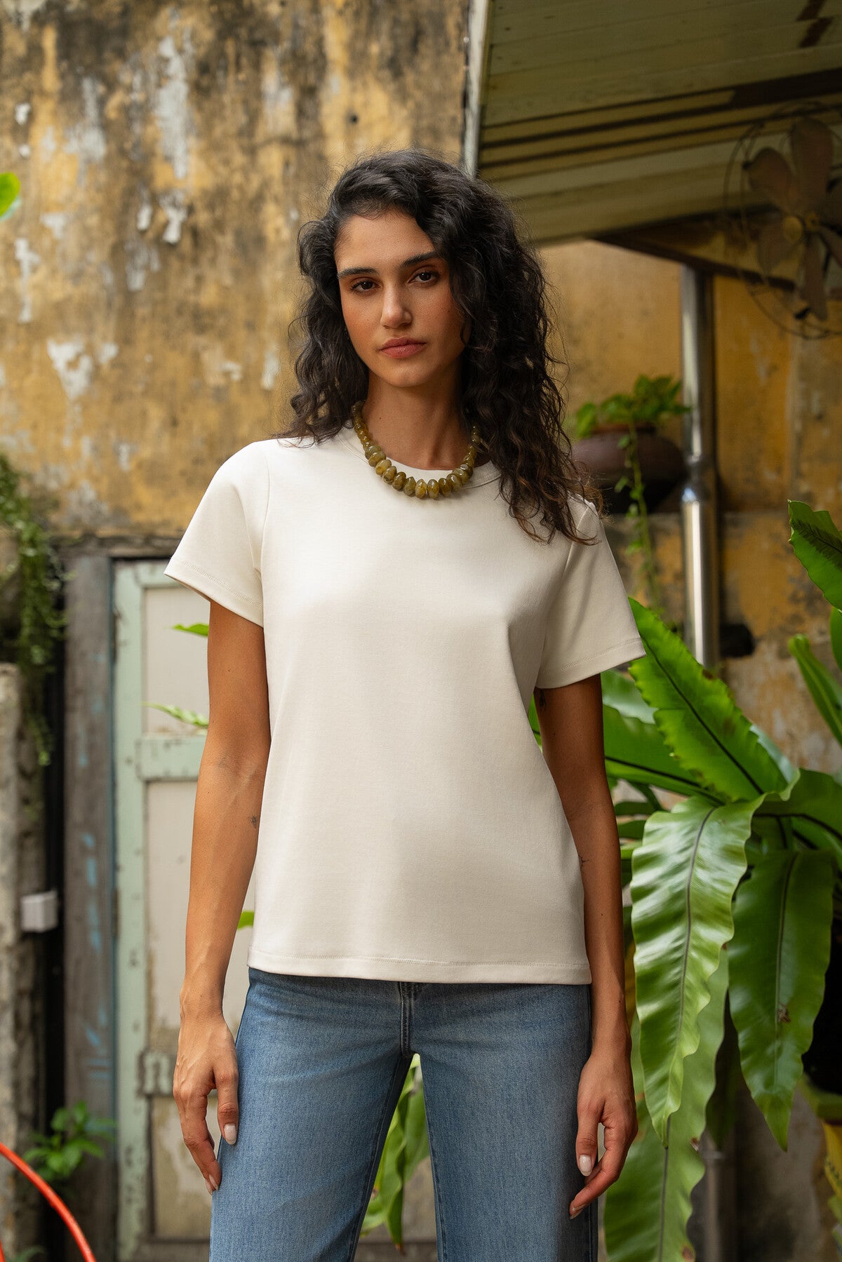 Basic T-Shirt | Ecru