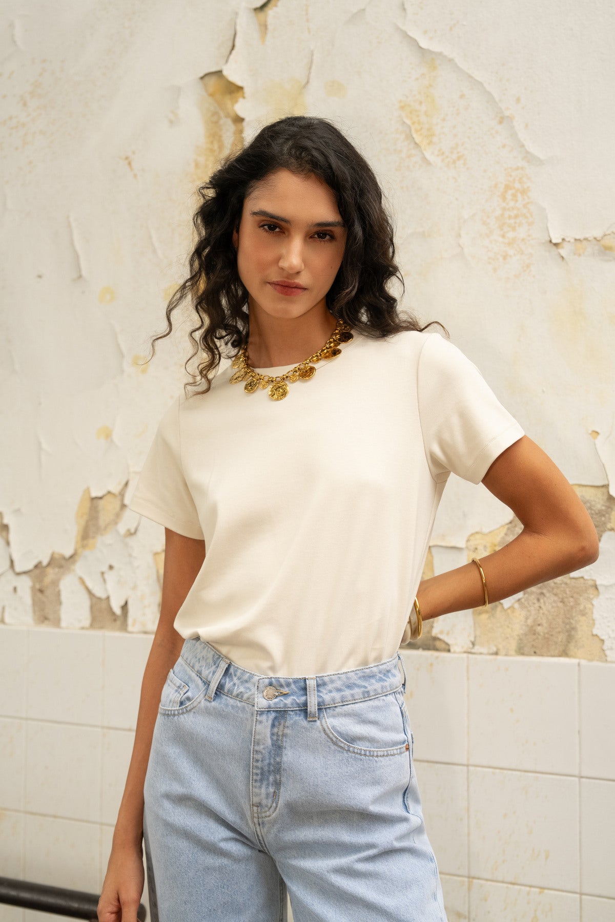 Basic T-Shirt | Ecru