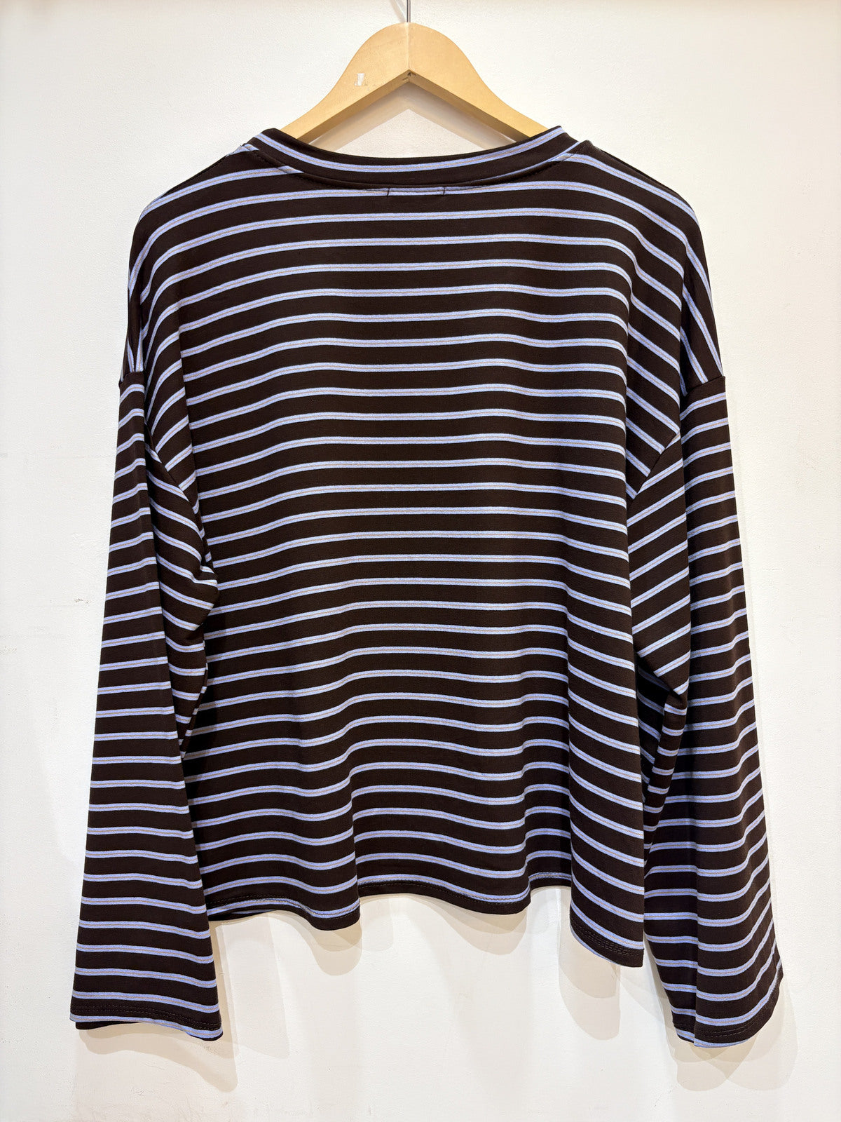 Longsleeve met strepen | Blauw