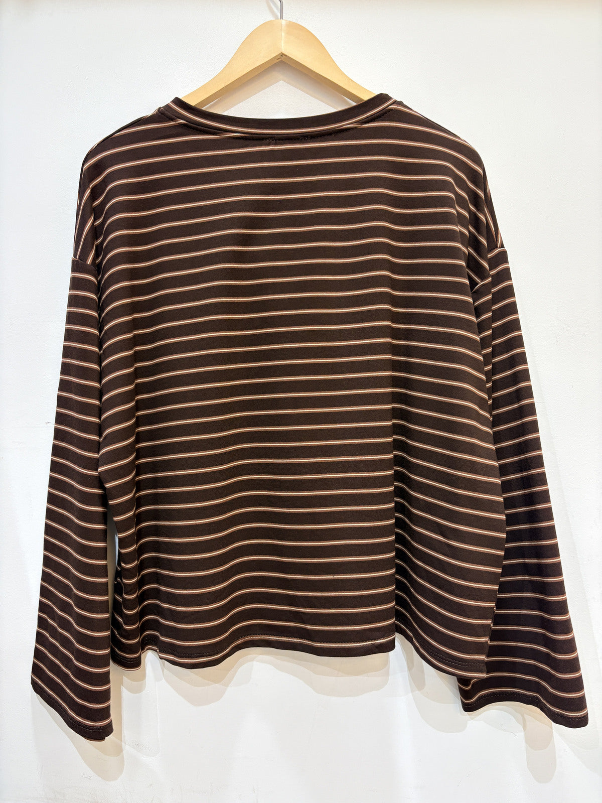 Longsleeve met strepen | Camel