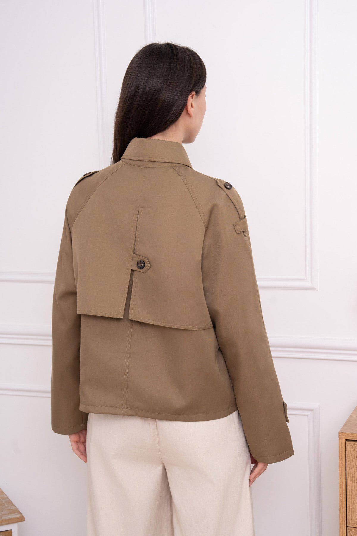 Trench coat | Taupe