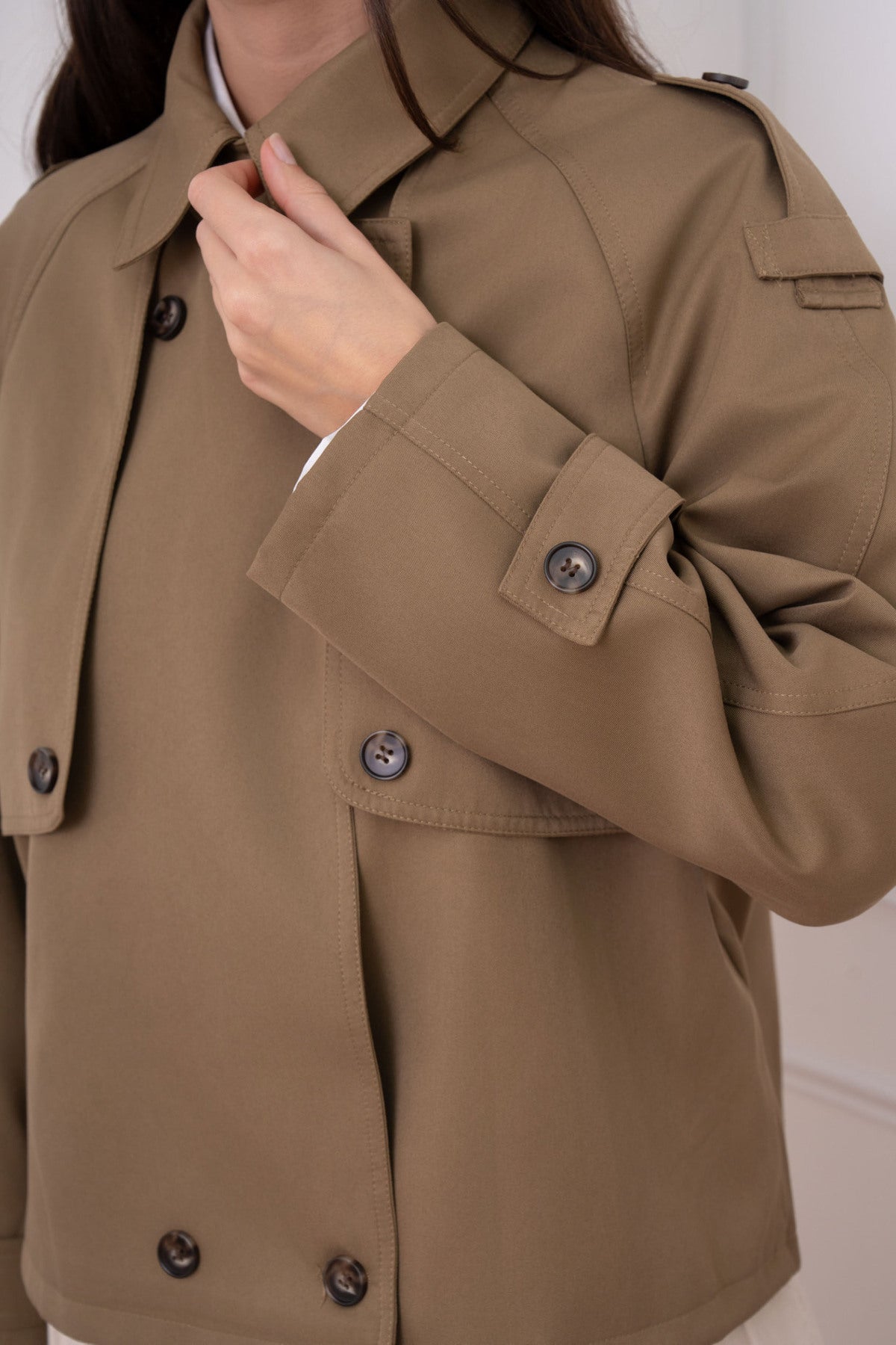 Trench coat | Taupe