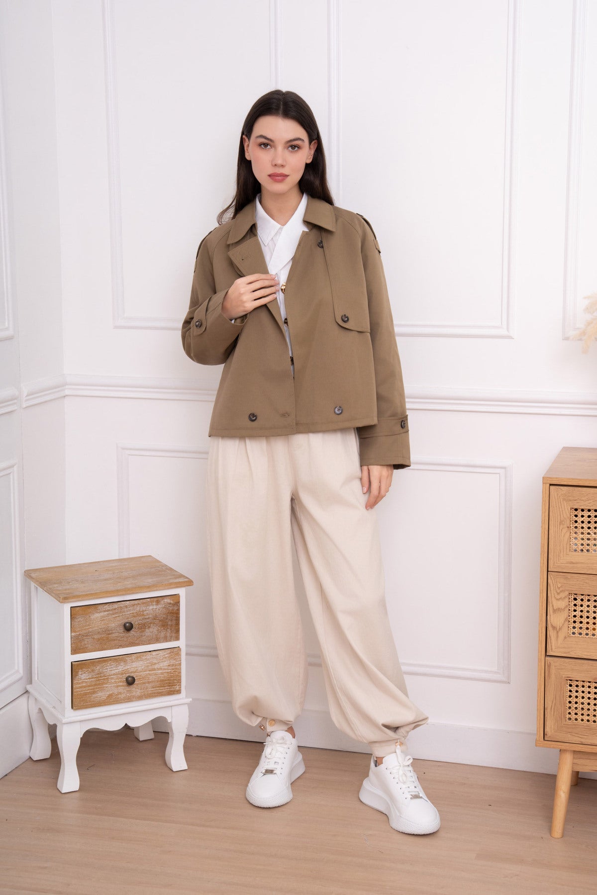 Trench coat | Taupe