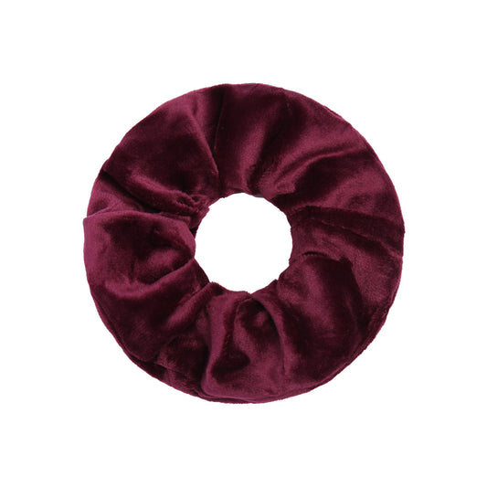 Roze scrunchie velvet