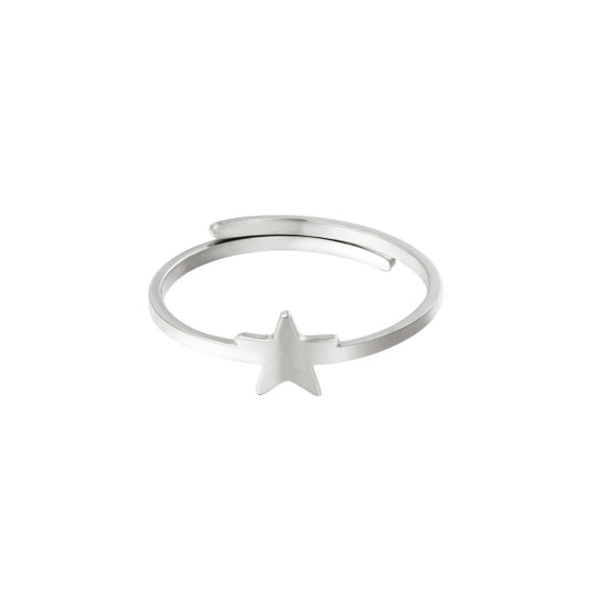 Ster ring | Zilver