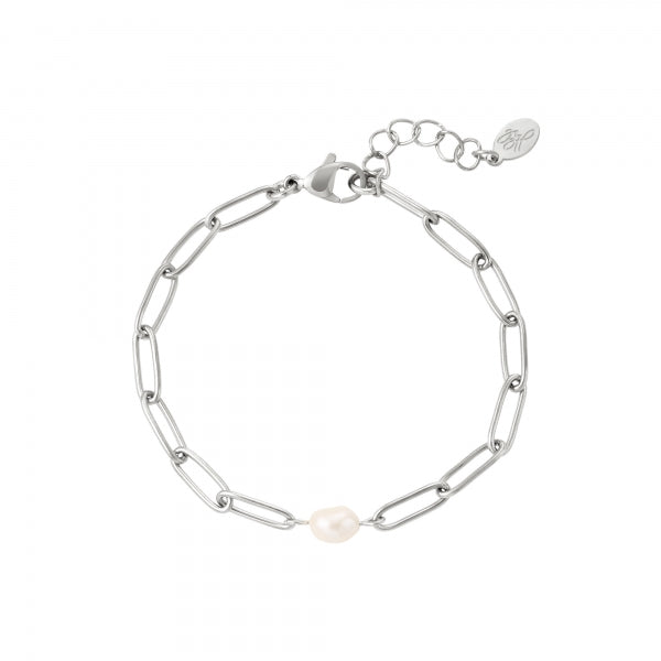 Armband met parel | Zilver